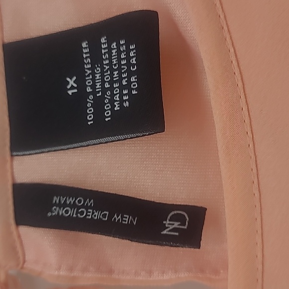 Poncho Swimwear Cover-Up Salmon Peach Ombre Resortwear Cruise Coastal Beach Pool - Picture 2 of 8